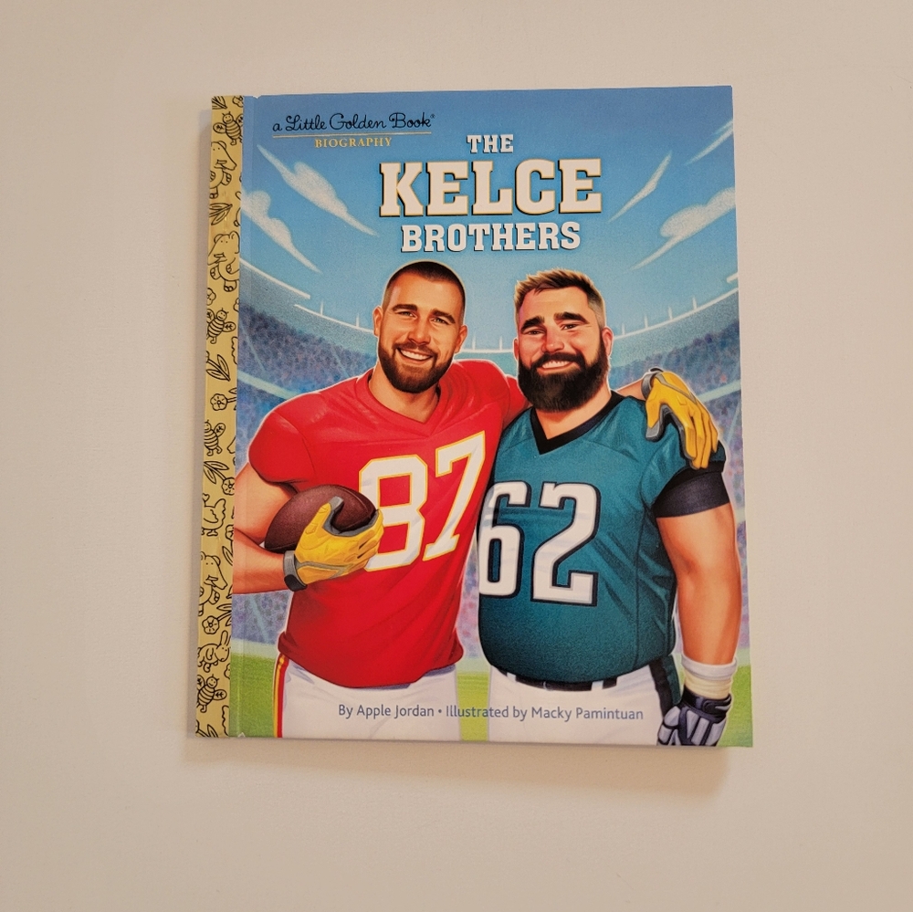 The Kelce Brothers Little Golden Book Biography